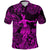 Polynesian Polo Shirt with Hula Girl Unique Style Pink LT8 - Wonder Print Shop