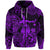 Custom Hawaii Hula Girl Polynesian Zip Hoodie Unique Style Purple LT8 - Wonder Print Shop