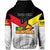 Custom Papua New Guinea SP Hunters Hoodie Rugby Original Style White, Custom Text And Number LT8 - Wonder Print Shop