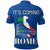 Italia Campione DEuropa It s coming to Rome Polo Shirt Blue LT4 - Wonder Print Shop