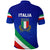 Italy Rugby Polo Shirt Italia Vibes Simple Style LT8 - Wonder Print Shop