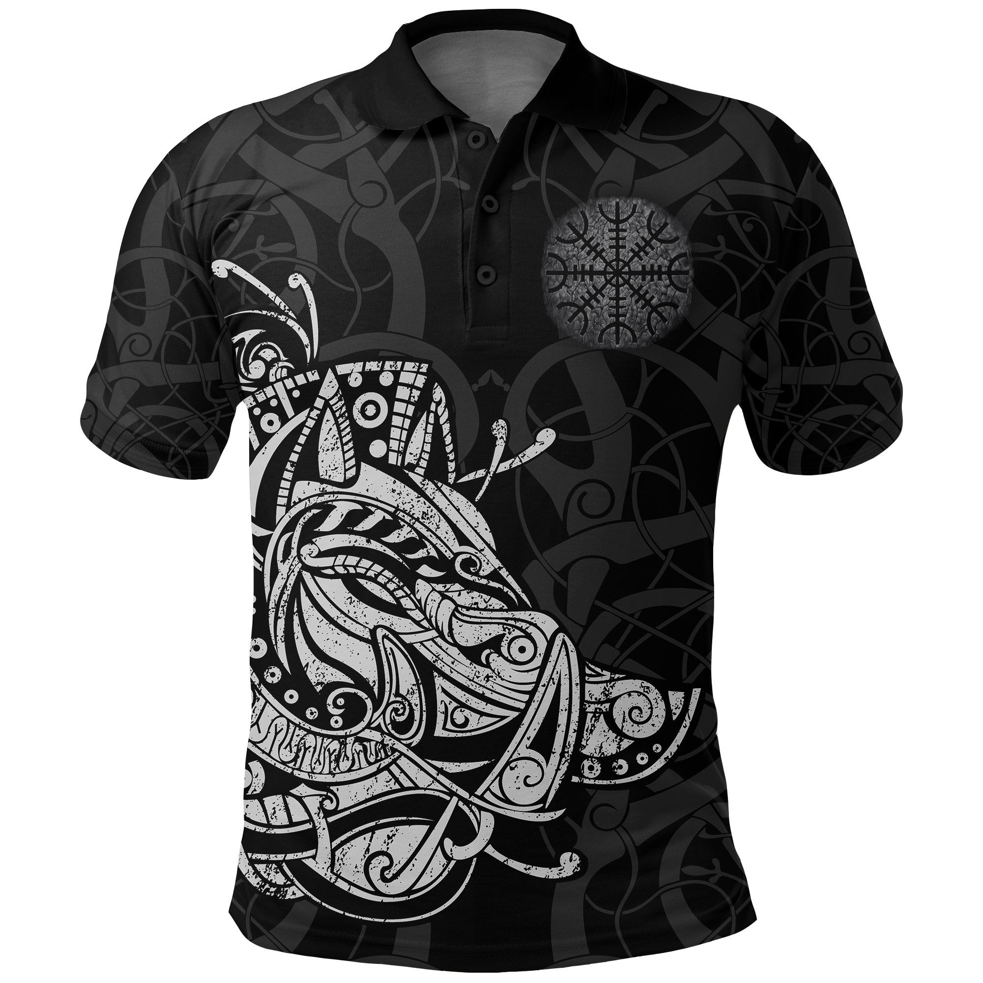 Viking Boar Polo Shirt RLT12 - Wonder Print Shop