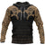 Viking Hoodie The Raven Of Odin Tattoo Special Gold RLT12 - Wonder Print Shop