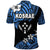 FSM Kosrae Polo Shirt Unique Vibes Blue LT8 - Wonder Print Shop