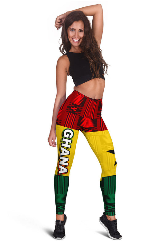 ghana-flag-mix-patterns-legging