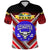 Custom Mate Maa Tonga Polo Shirt Leimatua Bulls Creative Style Red NO.1, Custom Text And Number LT8 - Wonder Print Shop