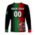 (Custom Personalised And Number) Afghanistan Cricket Jersey Long Sleeve Shirts LT6 - Wonder Print Shop