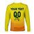 (Custom Personalised And Number) Australia Cricket Jersey 2022 Long Sleeve Shirts LT6 - Wonder Print Shop