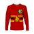 (Custom Personalised And Number) Zimbabwe Cricket Jersey Long Sleeve Shirts LT6 - Wonder Print Shop