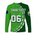 (Custom Personalised And Number) Ireland Cricket Team Long Sleeve Shirts LT6 - Wonder Print Shop