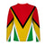 Guyana Long Sleeve Shirt Flag Style LT6 - Wonder Print Shop