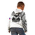 (Custom Personalised) Haiti Kid Hoodie Polynesian Neg Maron White Style LT6 - Wonder Print Shop