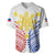 Personalised Philippines Independence Day Baseball Jersey Tribal Sun and Stars Ver 01 LT7 - Wonder Print Shop