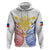 Custom Philippines Independence Day Hoodie Tribal Sun and Stars Ver 01 - Wonder Print Shop