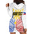 Personalised Philippines Independence Day Hoodie Dress Tribal Sun and Stars Ver 01 - Wonder Print Shop