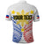 Custom Philippines Polo Shirt Independence Day Tribal Sun and Stars Ver 01 - Wonder Print Shop