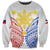 Personalised Philippines Independence Day Sweatshirt Tribal Sun and Stars Ver 01 - Wonder Print Shop