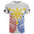 Personalised Philippines Independence Day T Shirt Tribal Sun and Stars Ver 01 - Wonder Print Shop