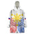 Personalised Philippines Independence Day Wearable Blanket Hoodie Tribal Sun and Stars Ver 01 - Wonder Print Shop