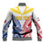 Personalised Philippines Independence Day Baseball Jacket Tribal Sun and Stars Ver 02 LT7 - Wonder Print Shop