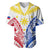 Personalised Philippines Independence Day Baseball Jersey Tribal Sun and Stars Ver 02 LT7 - Wonder Print Shop