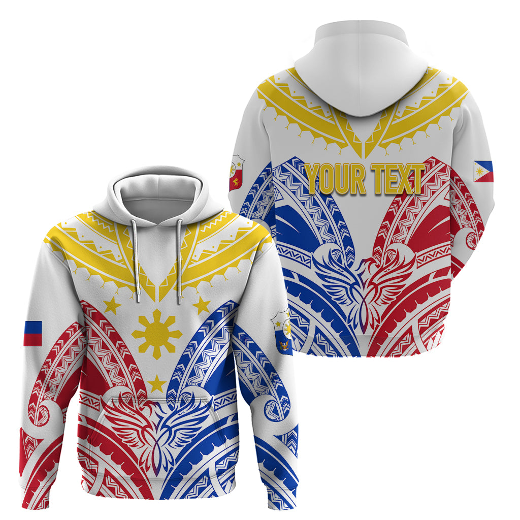 Custom Philippines Independence Day Hoodie Tribal Sun and Stars Ver 02 - Wonder Print Shop