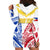 Personalised Philippines Independence Day Hoodie Dress Tribal Sun and Stars Ver 02 - Wonder Print Shop