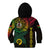 Personalised Vanuatu Kid Hoodie Turtle Chest Tattoo Flag Color - Wonder Print Shop