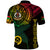 Custom Vanuatu Polo Shirt Turtle Chest Tattoo Flag Color - Wonder Print Shop