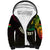 Personalised Vanuatu Sherpa Hoodie Turtle Chest Tattoo Flag Color - Wonder Print Shop