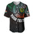 Personalised Vanuatu Baseball Jersey Turtle Chest Tattoo Flag Color - Penama LT7 - Wonder Print Shop