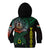 Personalised Vanuatu Kid Hoodie Turtle Chest Tattoo Flag Color - Penama - Wonder Print Shop