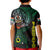 Custom Vanuatu Polo Shirt for Kid Turtle Chest Tattoo Flag Color Penama - Wonder Print Shop