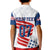 Custom USA Baseball Star Spangled Simple Style Polo Shirt KID - Wonder Print Shop