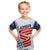 Personalised USA Baseball Star Spangled Simple Style T Shirt KID - Wonder Print Shop