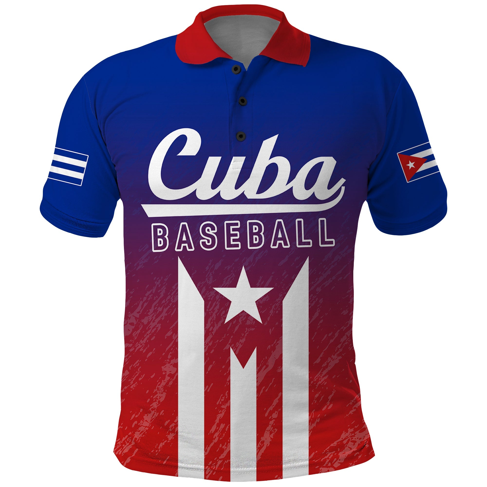 personalised-cuba-baseball-gradient-color-flag-style-polo-shirt