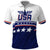 USA Ice Hockey Championship 2023 Star Eagle Polo Shirt - Wonder Print Shop