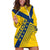 Sweden Ice Hockey Championship 2023 Three Crowns Hoodie Dress - Wonder Print Shop