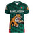 (Custom Personalised) Bangladesh Cricket Women V Neck T Shirt Special Style The Tigers LT8 - Wonder Print Shop