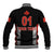 (Custom Personalised) Canada Cricket Baseball Jacket Maple Leaf Unique Style - Black LT8 - Wonder Print Shop