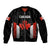 (Custom Personalised) Canada Cricket Bomber Jacket Maple Leaf Unique Style - Black LT8 - Wonder Print Shop