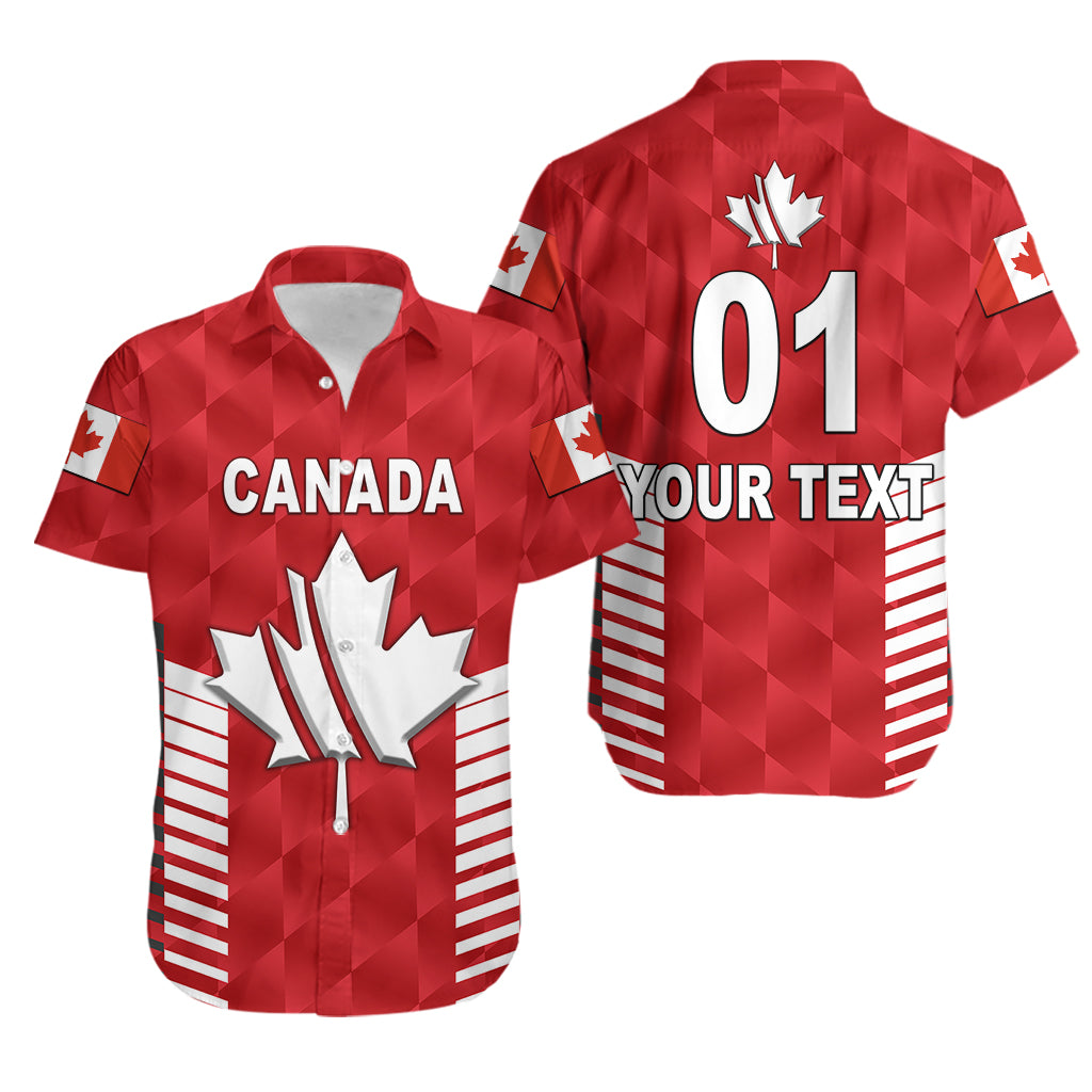 (Custom Personalised) Canada Cricket Hawaiian Shirt Maple Leaf Unique Style - Red LT8 - Wonder Print Shop