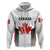 Custom Canada CrickeHoodie Maple Leaf Unique Style White LT8 - Wonder Print Shop