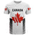 Custom Canada Cricket T Shirt Maple Leaf Unique Style White LT8 - Wonder Print Shop