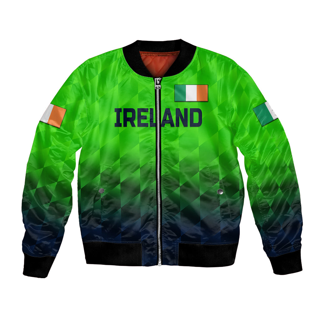 (Custom Personalised) Ireland Cricket Bomber Jacket Unique Style LT8 - Wonder Print Shop