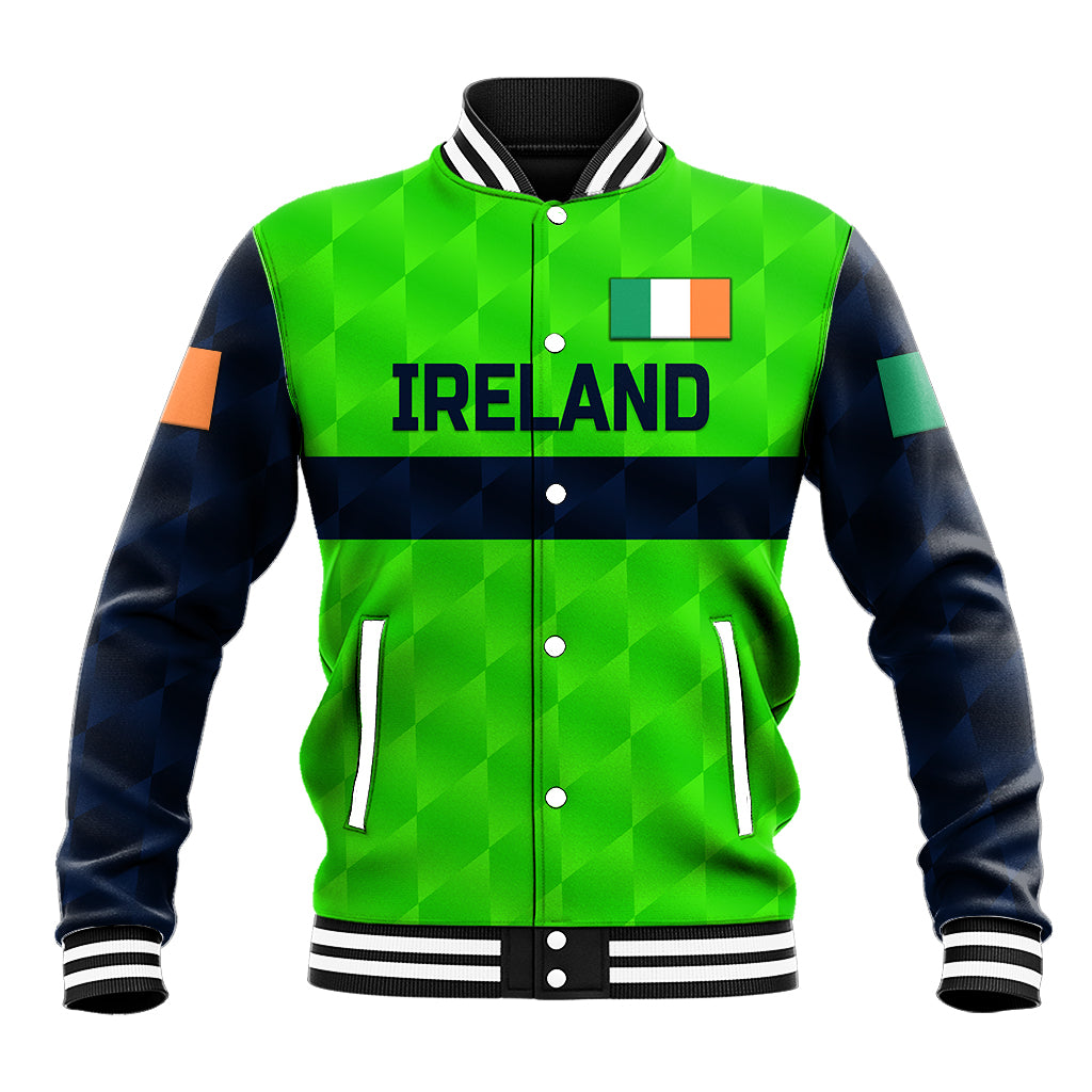 (Custom Personalised) Ireland Cricket Baseball Jacket Special Style LT8 - Wonder Print Shop