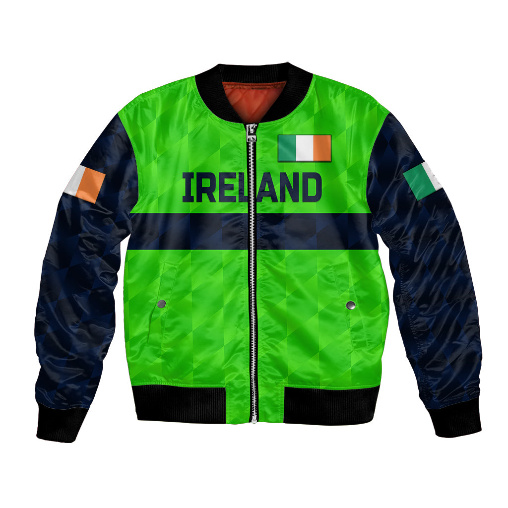 (Custom Personalised) Ireland Cricket Bomber Jacket Special Style LT8 - Wonder Print Shop