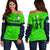 (Custom Personalised) Ireland Cricket Off Shoulder Sweater Special Style LT8 - Wonder Print Shop