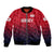 (Custom Personalised) The Bailiwick of Jersey Cricket Bomber Jacket Unique Style - Red NO.1 LT8 - Wonder Print Shop