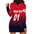 (Custom Personalised) The Bailiwick of Jersey Cricket Hoodie Dress Unique Style - Red NO.1 LT8 - Wonder Print Shop